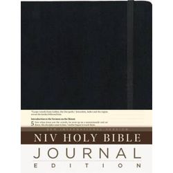 Journal Bible-Niv-Elastic Strap