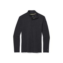 Smartwool Merino 250 Baselayer 1/4 Zip - Men's Charcoal Heather Large SW016355010-L