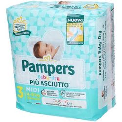 Pampers Baby Dry 3 Maxi 4-9kg 20 pz Pannolini