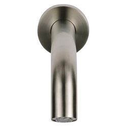 Zurn Industries Z6957-XL-N-BN Wall Mount Gooseneck Sensor Faucet w/ 0.5 gpm Aerator - Brushed Nickel, Touchless