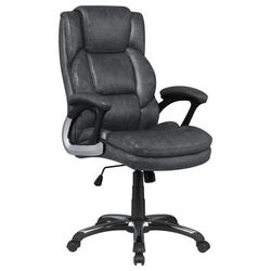 Nerris Upholstered Adjustable Home Office Desk Chair