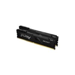 Kingston Technology FURY 32GB 3200MT/s DDR4 CL16 DIMM (Kit da 2) 1Gx8 Beast Black