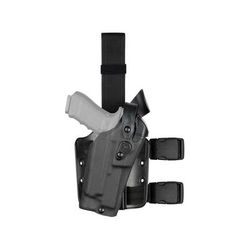Safariland 6304RDS ALS/SLS Drop Leg Glock Holster Glock 17/22/31 w/ITI M3 Right Hand Cordura Double Strap Multi Cam 6304RDS-832-701