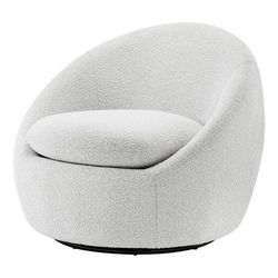 Adelmo Fabric Swivel Accent Chair - New Pacific Direct 1900198-563