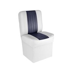 Wise Deluxe Jump Seat w/ 10'' Base Wise White/Wise Navy Medium 8WD1414P-924