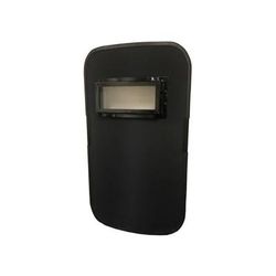 United Shield Lightweight III+ Shield with Viewport and Led Light 24" x 48" STD-24x48-III+LW-HH-WVP-B30
