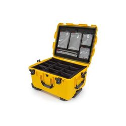 Nanuk Case 960 w/lid org. - w/divider Yellow Large 960S-060YL-0A0