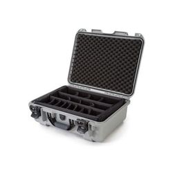 Nanuk 930 Water/Crush Proof Case w/Padded Divider - Silver 930S-020SV-0A0