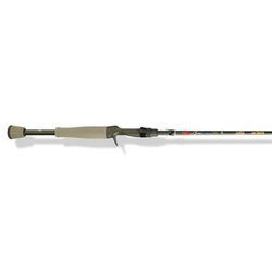 Falcon Rods Peacock Casting Rod LowRider Peacock Heavy Black 5 ft8 in LFC-58H
