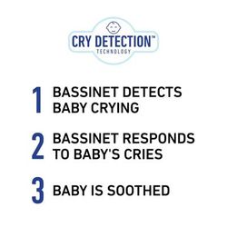 Graco Sense2Snooze Bassinet with Cry Detection Technology - Hamilton