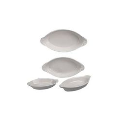 Diversified Ceramics DCI626W 4 1/2 oz. Oval, Ceramic Rarebit, White