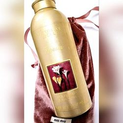 Victoria's Secret Bath & Body | Nip Luxury Vtg Vs Dust Powder Prfum Freesia From Pure Seduction 3oz | Color: Gold/Yellow | Size: Os