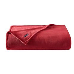 Solid Red Ultra Plush Soft Full/queen Blanket