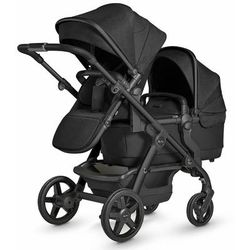 Silver Cross Wave Twin Stroller Bundle - Lunar