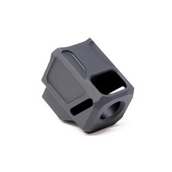 Faxon Firearms EXOS-533 Pistol Compensator Glok 43x/48 9mm Black FF-P-A-COMP-SS-G-02