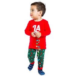 Baby Boy's Fa La La Pajama Set