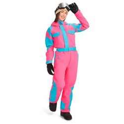 Women's Neon Bunny Ski Suit