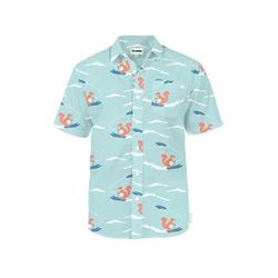 Men's Squirrel On Water Skis Hawaiian Shirt