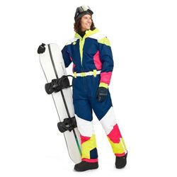 Men's Neon Knockout Snow Suit