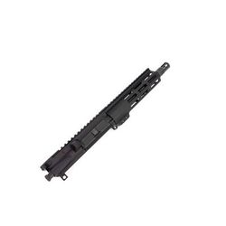 Andro Corp Industries AR-15 Complete M-LOK Upper Receiver with Flash Hider Assembly .300BLK 16.5in 8in Barrel Medium Pistol Length 1-7 Twist 5/8x24