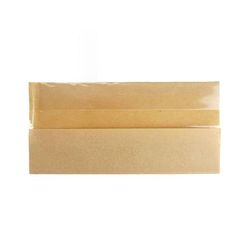 LK Packaging RF-3527KW ReadyFresh Side Gusset Sandwich Bag w/ Window - 3 1/2" x 7 1/4" x 2 1/4" SG, ReadyFresh, Brown