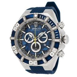 Invicta Jason Taylor Swiss Ronda Z60 Caliber Men's Watch - 60mm Blue (40213)