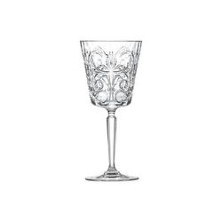 Steelite 676RCR377 9 3/4 oz RCR Crystal Tattoo Goblet Wine Glass, 9.75-oz, Clear, Case of 12