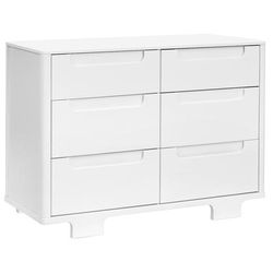 Babyletto Yuzu 6-Drawer Dresser, KD - White