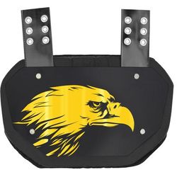 Sports Unlimited Eagle Gold Football Back Plate
