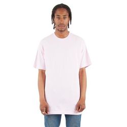 Shaka Wear SHASS Adult 6 oz. Active Short-Sleeve Crewneck T-Shirt in Pink size Medium