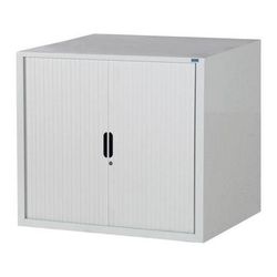 Armoire Basse Portes À Rideaux L/h/p 120 X 100 X 45 Cm - Sofame