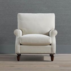 Kahli Lounge Chair - Harbour Troy Performance Leather - Frontgate