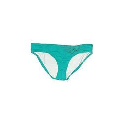 Lands' End Swimsuit Bottoms: Green Swimwear - Women's Size 12