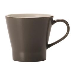 Libbey ENG-12-O 10 3/4 oz Englewood Coffee Mug - Porcelain, Olive, Brown