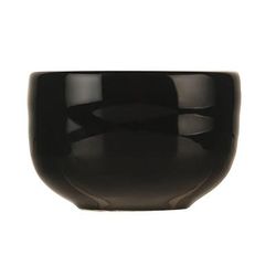 Libbey PEB-16-T 8 1/4 oz Organic Pebblebrook Bouillon Bowl - Porcelain, Tiger, Black