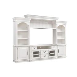 "Newport White Entertainment Center for TVs up to 65" - REN-E6131"