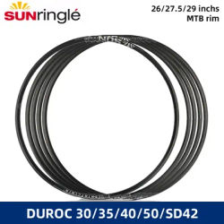 SUNRingle DUROC 30/35/40/50/SD37/SD42 Bicycle rim Aluminum alloy Mountain bike 29 27.5 inch 28/32 holes XC/AM/FR/DH Tubeless rim