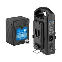 Watson Watson Pro Cine High-Load V-Mount Battery Kit with Dual-Bay Charger VM-99-HCS-R