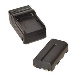 Bescor 2200mAh 7.4V NP-F Battery and Charger Kit BCK18