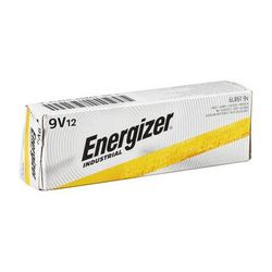 Energizer Industrial 9V Alkaline Battery (12-Pack) EI9V