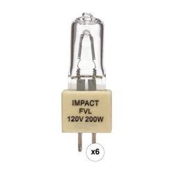 Impact FVL Lamp (200W, 120V, 6-Pack) FVL