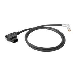 CAMVATE D-Tap to Right-Angle 2-Pin LEMO-Type Power Cable for RED KOMODO (30") C2629