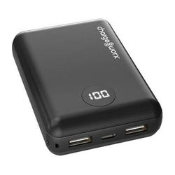 ChargeWorx 10,000 mAh Triple USB Power Bank (Black) CX6827BK