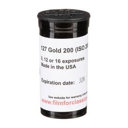 Film for Classics GOLD 200 Color Negative Film (127 Roll Film) 127GOLD200