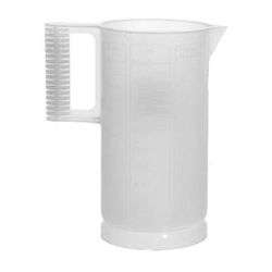 Paterson Plastic Beaker (Ounce and Metric Graduations)- 64-oz PTP310