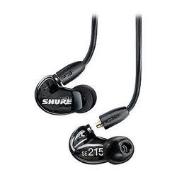 Shure SE215 Pro Sound-Isolating Earphones (Black) SE215-K