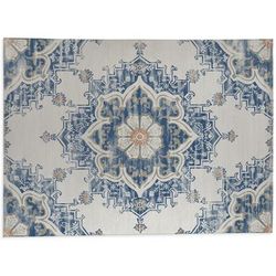 MIA NAVY Kitchen Mat By Kavka Designs