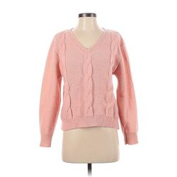 Shein Pullover Sweater: Pink Tops - Women's Size 4