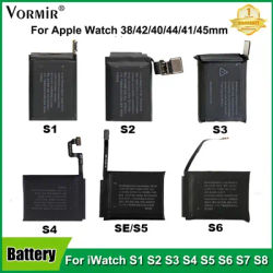 Vormir Top Quality Battery Replacement For Apple Watch Series S1 2 3 4 5 6 7 8 Bateria IWatch
