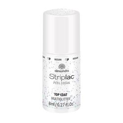 Alessandro - Striplac Top Coat - Vegan 8 ml Bianco unisex